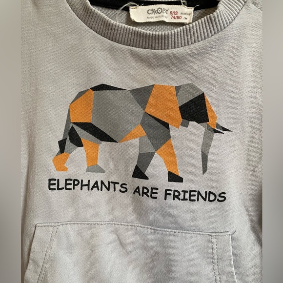 Cikoby Elephant crew neck sweater - Picture 3 of 7